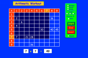 Arithmetic Screenshot