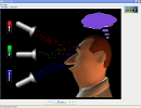 Screenshot of the simulation 彩色視覺
