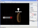 Screenshot of the simulation 法拉第的電磁實驗室