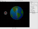 Screenshot of the simulation 磁鐵和指南針