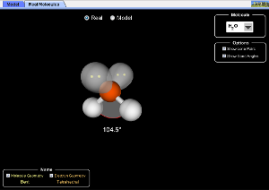 Molecule Shapes 分子形狀 螢幕截圖