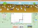 Screenshot of the simulation Natrual Selection 天擇