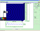 Screenshot of the simulation Wave Interference 水波干涉